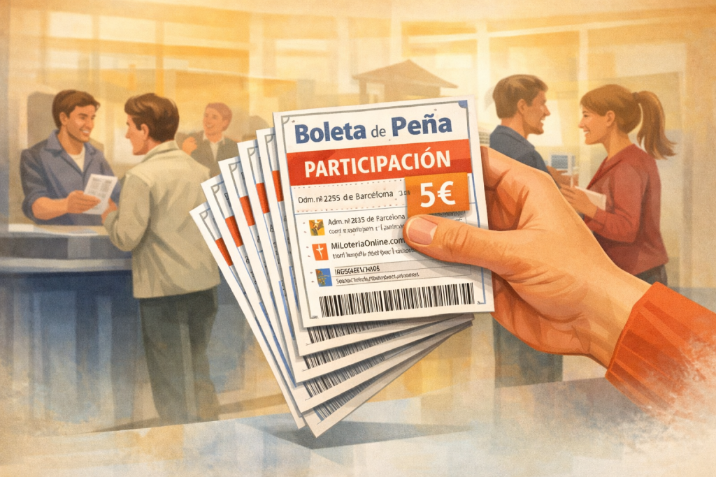 División en participaciones MiloteriaOnline